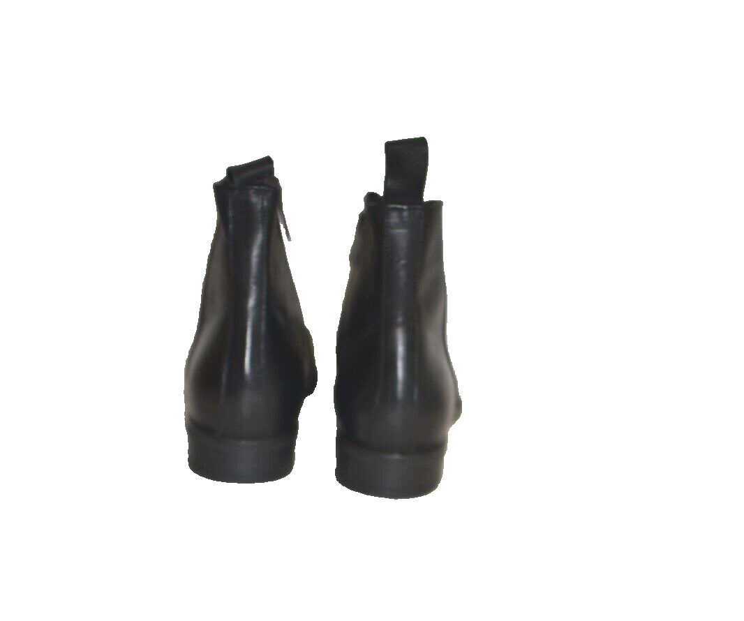 New! BRUNO MAGLI Milton Leather Zip Boots Black Leather Size 11 M DD318A New! BRUNO MAGLI Milton Leather Zip Boots Black Leather Size  main image 4
