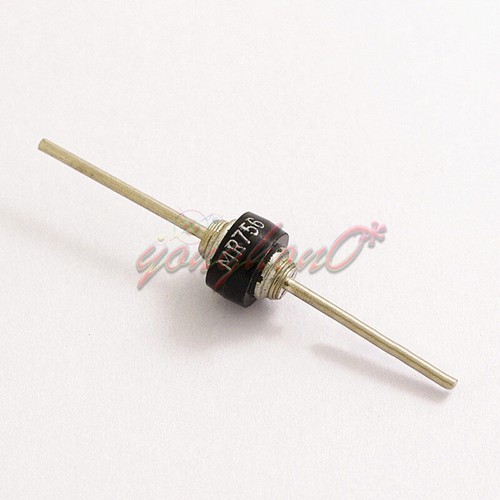 5 Diodi MR752 - 6A 200V Assiale - MTX-IC, Componenti Elettronici