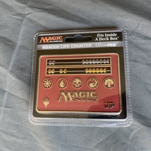Official Ultra Pro Magic: The Gathering Red Abacus Life Counter Brand New Sealed - Picture 1 of 4