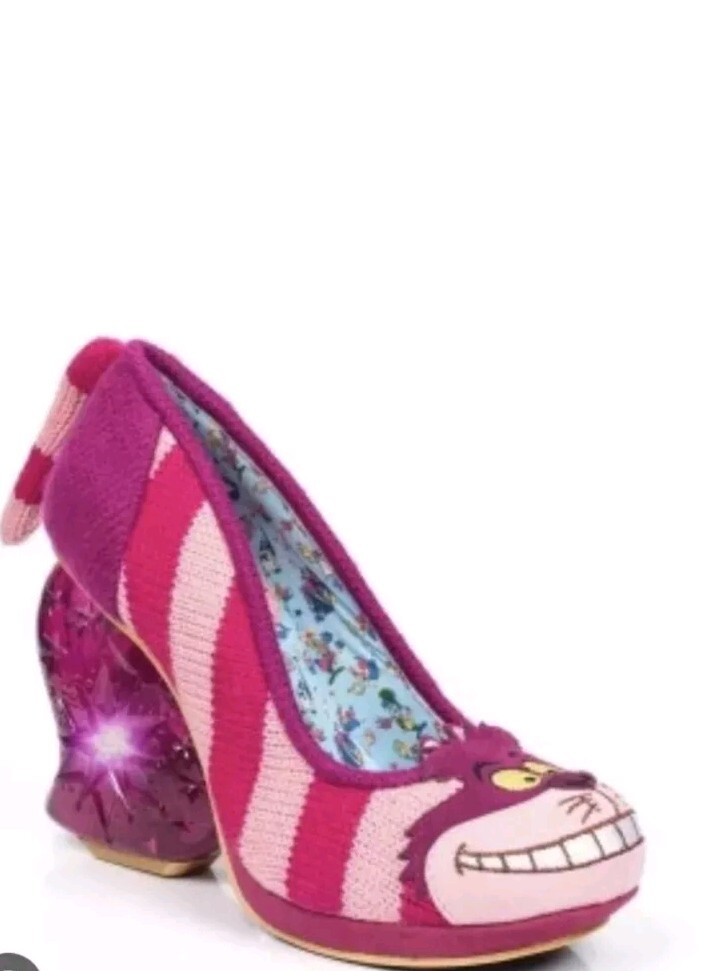 Irregular Choice Alice Wonderland Cheshire Cat Ll Heels UK Uk