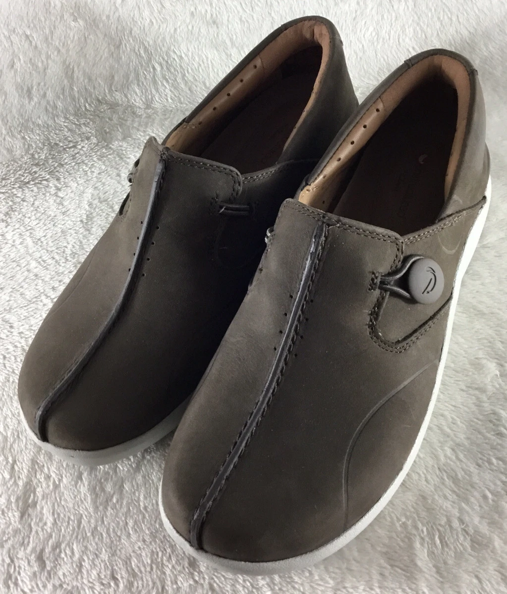 Clarks Unstructured Un Loop 2 Walk Women s Size 5M Taupe Leather