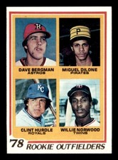 1978 Topps Baseball #705 Rookie Outfielders NM/MT *d8