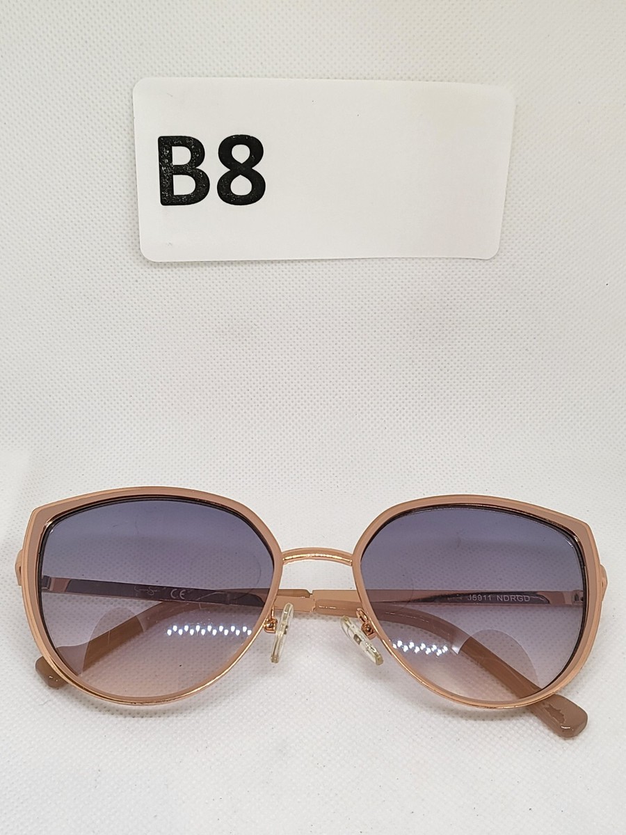 Jessica Simpson Cat Eye Sunglasses Rose Gold j5911 ndrgd | eBay
