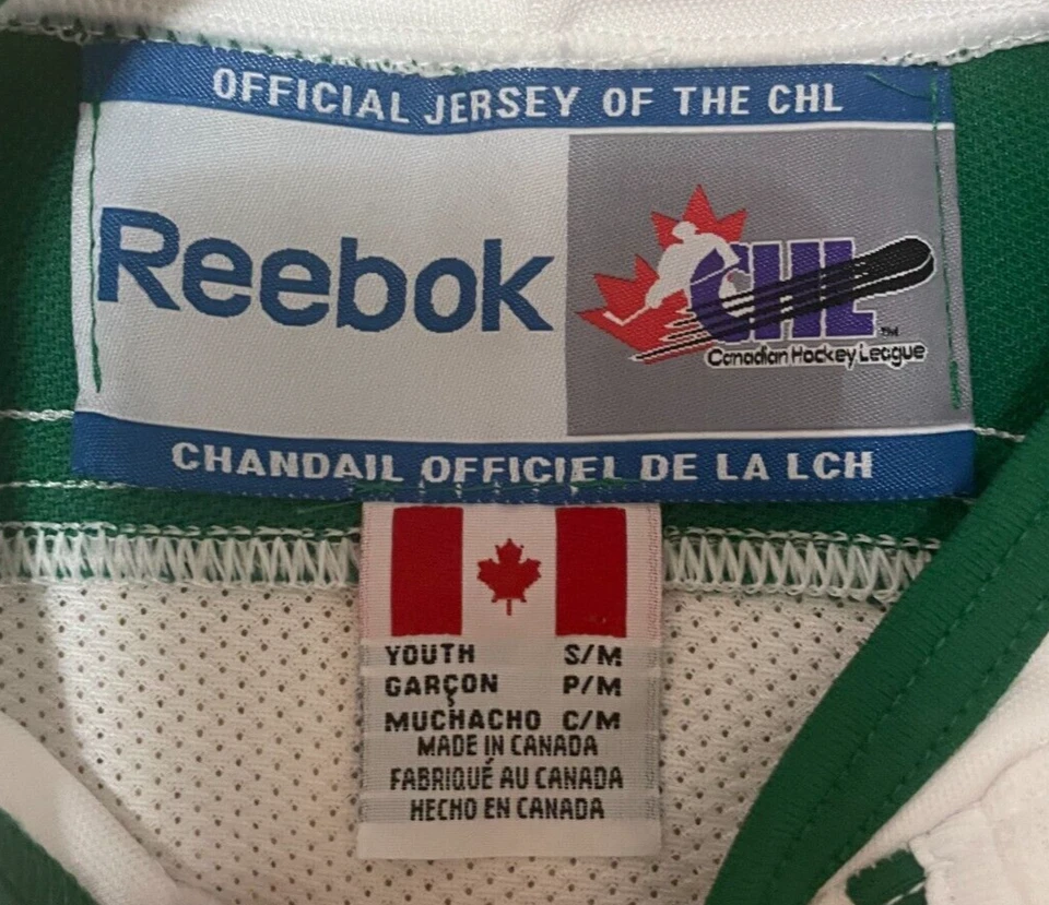 Sudbury Wolves CHL Hockey Jersey Shirt Reebok Größe S Jungen - Bild 3 von 4