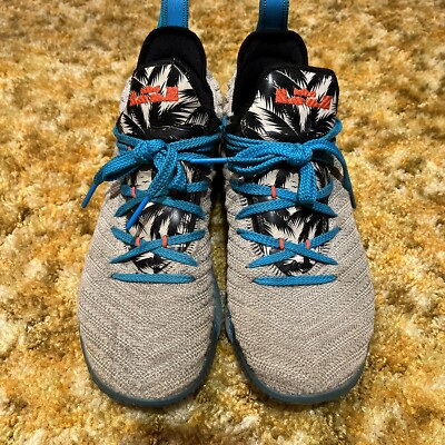 Lebron 16 South Beach Palm Tree Size 7y | eBay UK