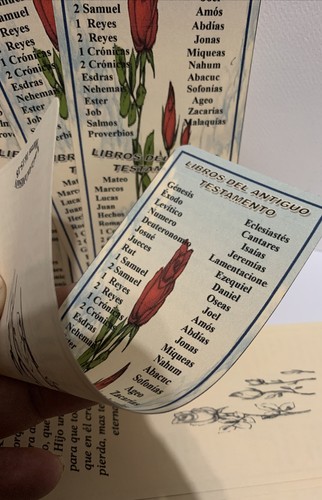 PACK De 10 Marcadores NOMBRE De LIBROS En La BIBLIA REINA VALERA “Bookmark” - Foto 6 di 6