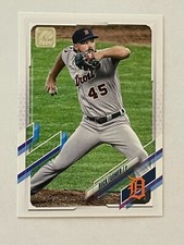 2021 TOPPS BUCK FARMER #158 PITCHER DETROIT TIGERS BASEBALL CARD