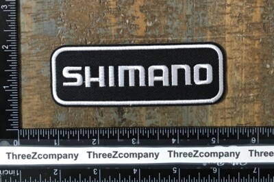 SHIMANO Fishing Rods Reels Fish Equipment Company Logo Embroidered Iron-On Patch