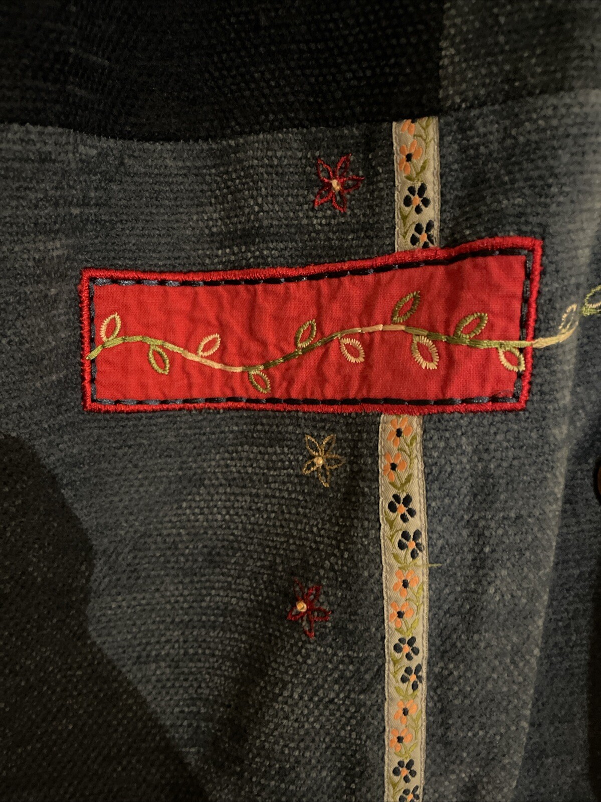 VTG Jacket Women’s Patchwork Embroidered Koret Ci… - image 3