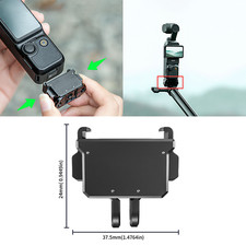 Aluminum Alloy Quick Release Adapter Expansion Accessories for DJI Osmo Pocket 3