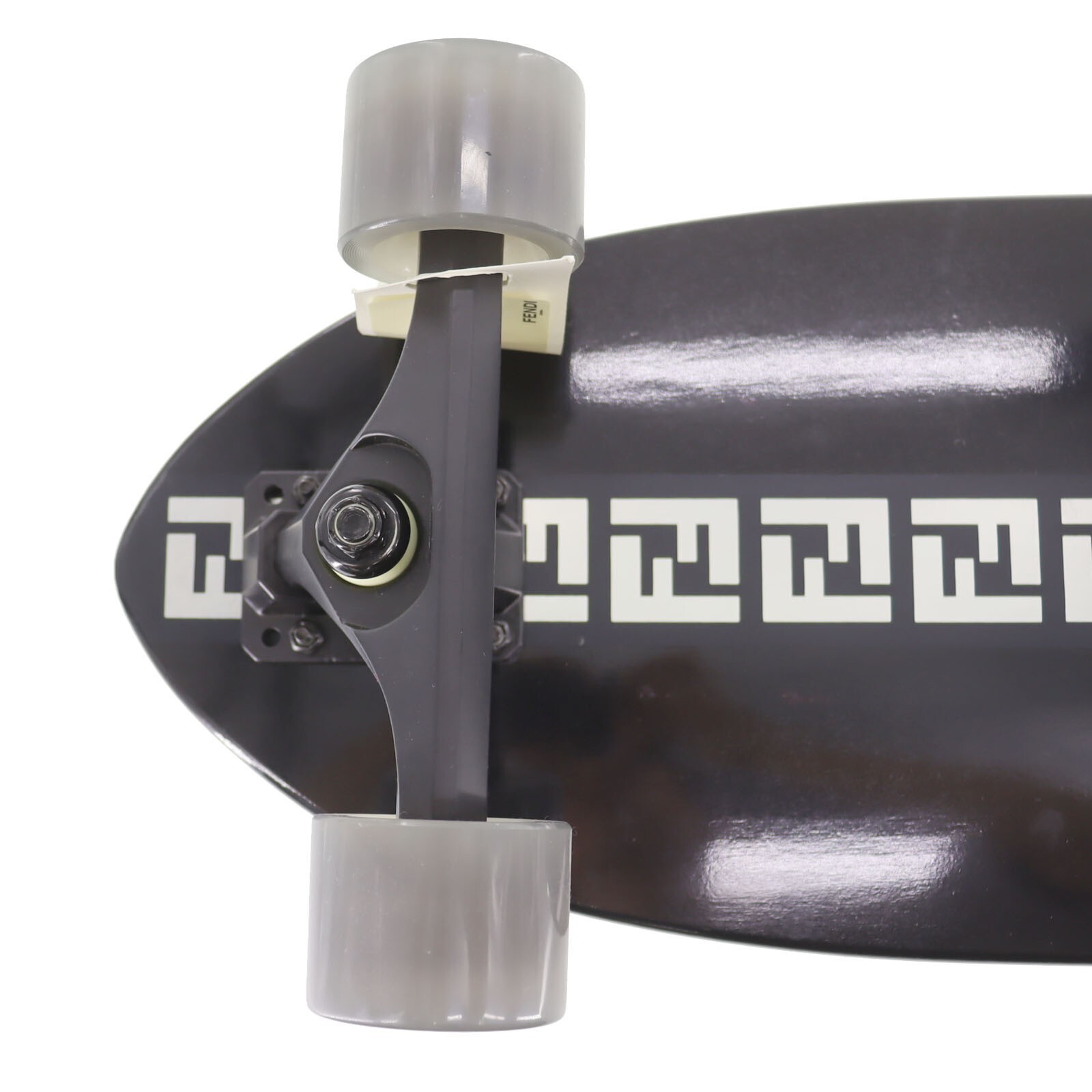 FENDI FF Skateboard Deck Street Zucca Logo Black/Gray #CR730 S thumbnail 8