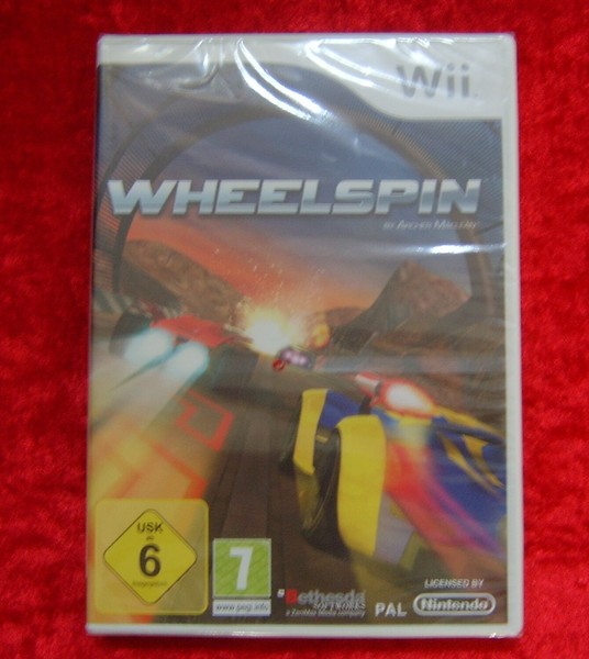 Wheelspin, Nintendo Wii Spiel, Neu, Deutsche Version-image