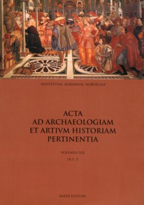 Acta ad archaeologiam et artium historiam pertinentia. Vol. 19 (N.S. 5)  Sacro e