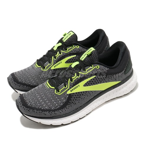 Brooks Glycerin 18 Run Visible Black Men Night Road Running Shoes 1103291D-024