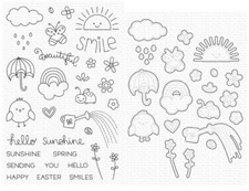 My Favorite Things MSTN Sending Sunshine and Smiles Stamp & Die-namics Sets