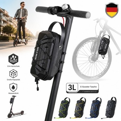 Lenkertasche Tasche Elektroroller E-Scooter Vorbau Fahrrad Hartschale Rollkoffer