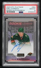 2020 O-Pee-Chee Platinum Rookie Rainbow Kirill Kaprizov PSA 10 GEM MT Auto 0bh9