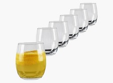 6x Wasserglas/Trinkglas Mia 400ml - Kristallg...