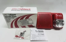 NEW System Sensor SP2R1224MC Speaker Strobe Red
