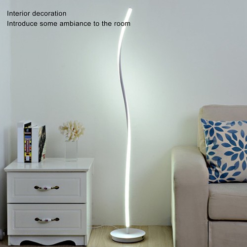LED Spiral Floor Lamp With Remote 3 Color Temperature 10‑100% Brightness Str - Picture 6 of 22