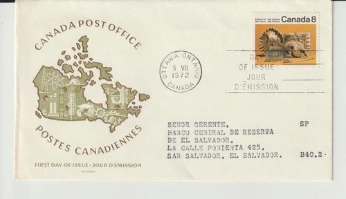 CANADA, 1972  Indians of the plains   FDC / 2397