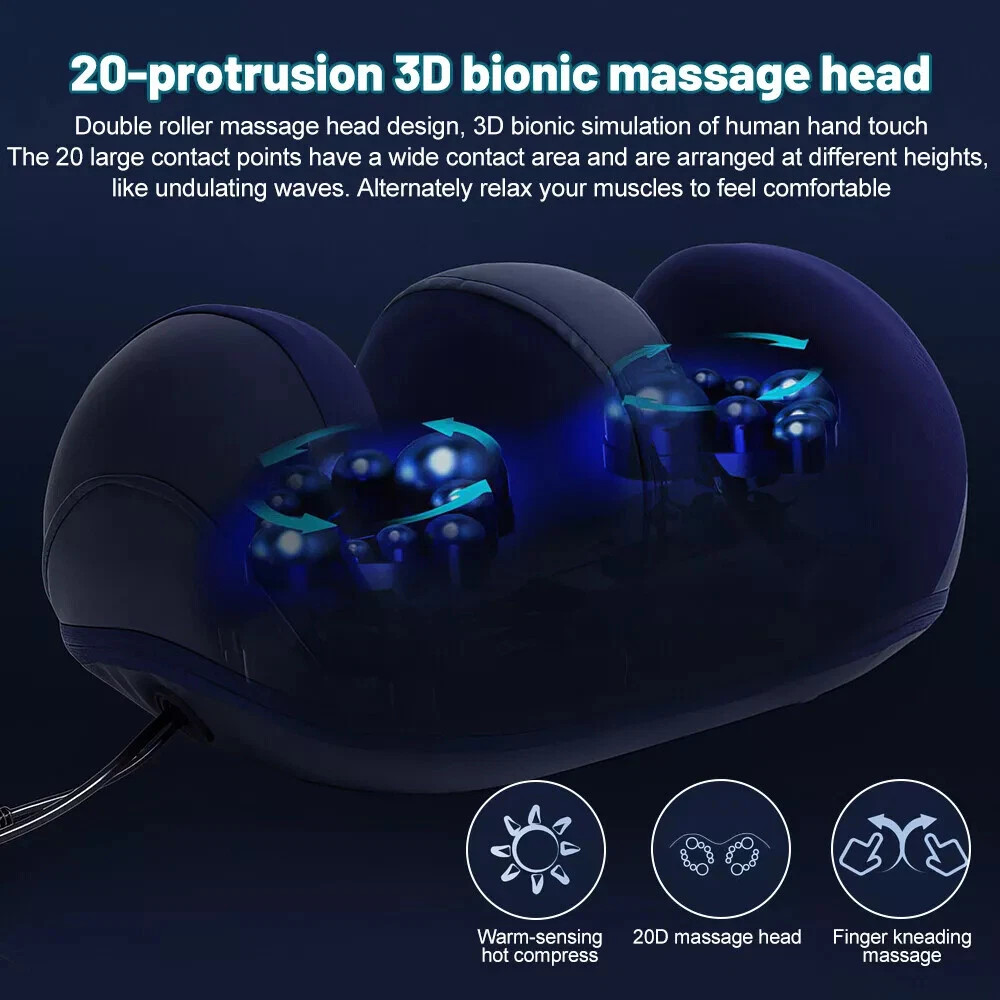 Foot Massager Machine with Heat Deep Tissue Massager For Foot And Calf Massage
