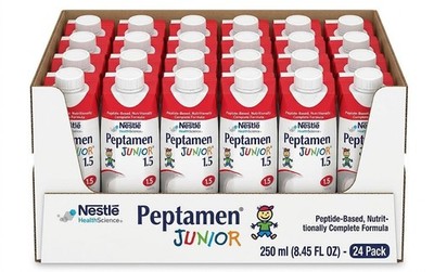 Nestle Junior Peptamen 1.5 kcal/ml Tube Feeding Unflavored 8.5oz X 24 06/19/26
