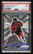 2024 PWHL 1st Edition Young Guns Outburst Brianne Jenner #55 PSA 9 MINT 1fg6