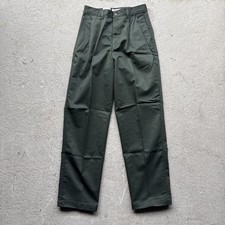 Deadstock Vintage 90s DOCKERS Levi  s Chino Khaki Pants 27x30 Straight Pleated