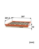 Filtron Luftfilter FüR Opel Chevrolet Vauxhall Astra J P10 Cruze AP051/7
