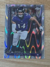 2025 Topps Chrome Football - Kyle Hamilton Refractor No.29 Ray Wave