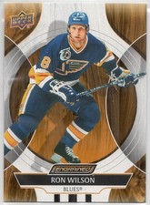 2024-25 UD Engrained Icons Ron Wilson #92 Blues