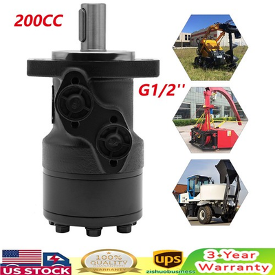 #ad Hydraulic Motor Diamond Flange BMR 200 High Speed High Torque High Accuracy $140.29