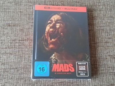 MADS 2024 Limited 4K Ultra HD + Blu-Ray Mediabook Digibook Germany David Moreau