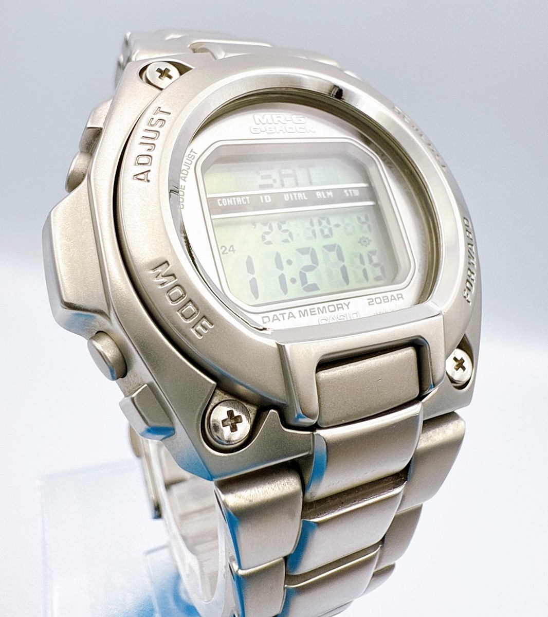 Casio G-Shock MR-G MRG-200 Digital Quartz Stainless Vintage JP