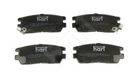 Hinterachse Hart 215 264 Bremsbelagsatz, Scheibenbremse FüR Mitsubishi