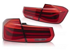 LED Lightbar R�ckleuchten passend f�r BMW F30 Limo Bj. 11-19 Rot dynamischer Bli