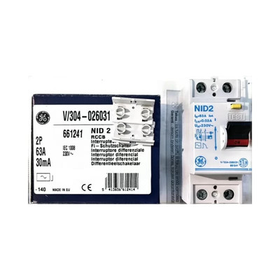 Interruptor Eléctrico De Corriente Residual Gyl8 2p Rccb | Cuotas Sin