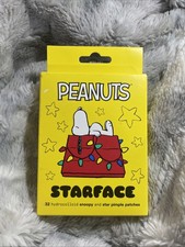 Starface x Peanuts Snoopy  Star Hydrocolloid Pimple Patches 32ct Dented Box