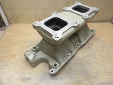 302 289 Weiand 2 X 4 Tunnel Ram 1988 Intake Dual Quad Carb 1912 Small Block Ford 302 289 Weiand 2 X 4 Tunnel Ram 1988 Intake Dual Quad Carb 1912 Small Block Ford