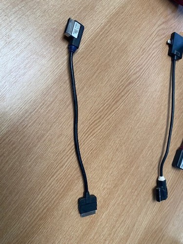 3no. Genuine Audi Phone/Entertainment Interface Connection Leads - Picture 10 of 11