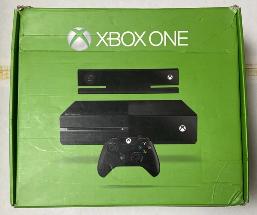SOLO SCATOLO - Microsoft Xbox One Nera - 500GB - Model 1540 - Immagine 3 di 4