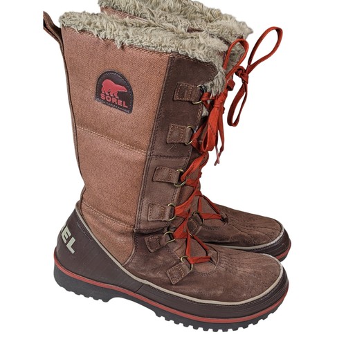 Botas Sorel para mujer talla 10 Sorel Tivoli polar invierno forradas de piel sintética NL2094-256 - Imagen 6 de 13