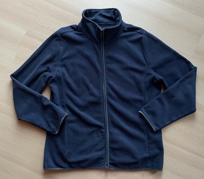S.Oliver  Fleecejacke  Jacke  marine dunkelblau    Gr.  46   XXL    TOP