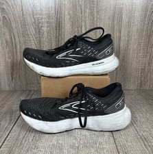 Size 10 B Women  s Brooks Glycerin 20 black / Alloy  Running Shoes 1203691B059