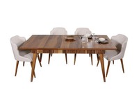 Tische Holztisch Metall Tisch Luxus Esstische Italienische Design MöBel Holz Neu