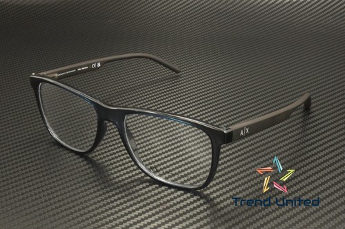 ARMANI EXCHANGE AX3048 8238 Shiny Blue Demo Lens 54 mm Men's Eyeglasses