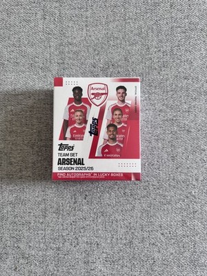 Topps Arsenal Team Set Box 2025/26 Neu Sealed - Fast Posting Worldwide 
