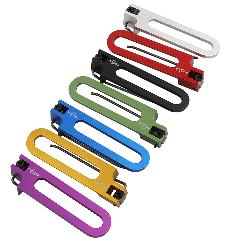 Archery Magnetic Arrow Rest Metal Adjustable Recurve Bow Hunting Target RH LH - Image 4 of 4