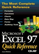 Microsoft Excel 97 Quick Reference Que Quick Reference Series 